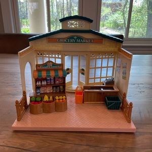 Calico Critters grocery mart